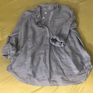 Oxford Style Beach Shirt